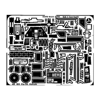 eduard 48180 1 48 hokum for itl photo etch detail set