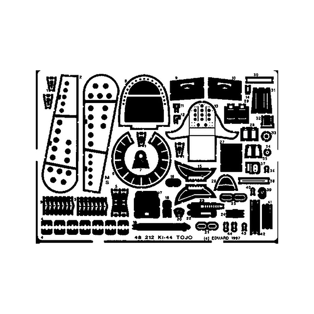 eduard 48212 1 48 tojo for hsg photo etch detail set