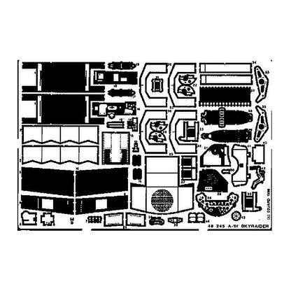 eduard 48245 1 48 for tamiya photo etch detail set