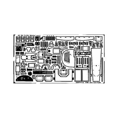 eduard 48261 1 48 b 25j for revell photo etch detail set
