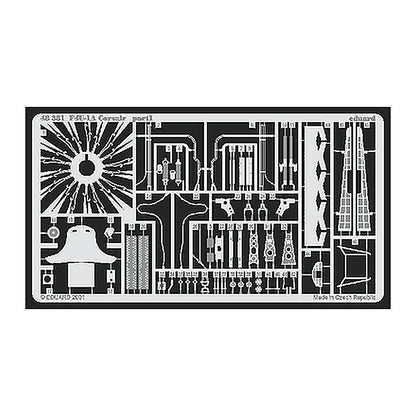 eduard 48381 1 48 f 4u1a for tamiya photo etch detail set