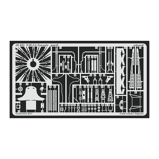 eduard 48381 1 48 f 4u1a for tamiya photo etch detail set