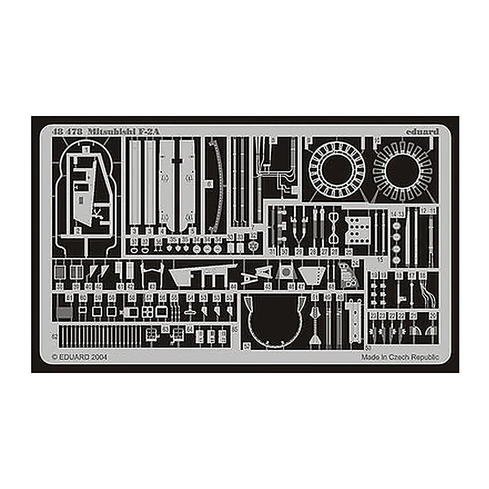 eduard 48478 1 48 mitsubishi f2a for hasegawa