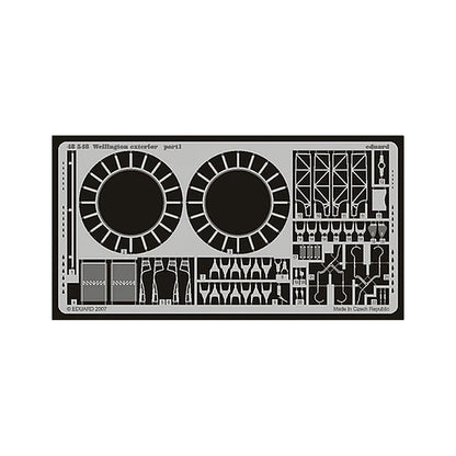 eduard 48548 1 48 photo etch wellington mk i exterior for trumpeter