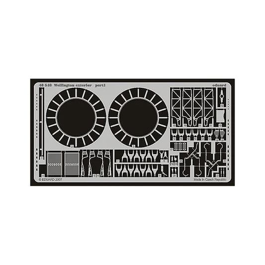 eduard 48548 1 48 photo etch wellington mk i exterior for trumpeter