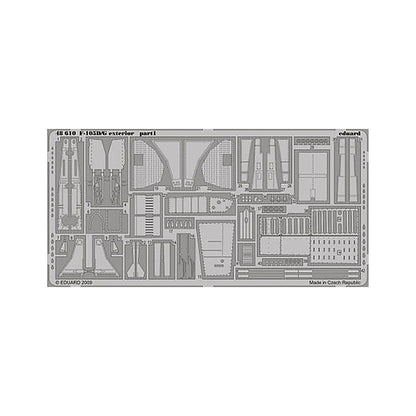 eduard 48610 1 48 f 105d g exterior for hobby boss