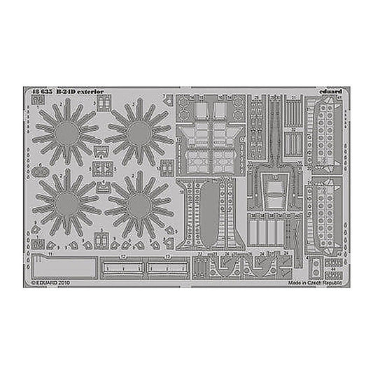 eduard 48635 1 48 b 24d exterior for revell