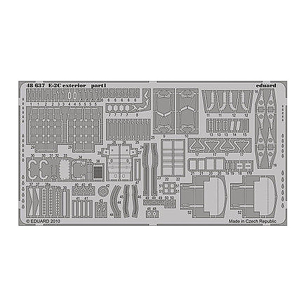 eduard 48637 1 48 exterior for kin photo etch detail set