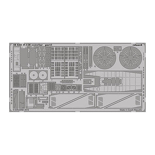 eduard 48652 1 48 photo etch f 15e exterior for academy