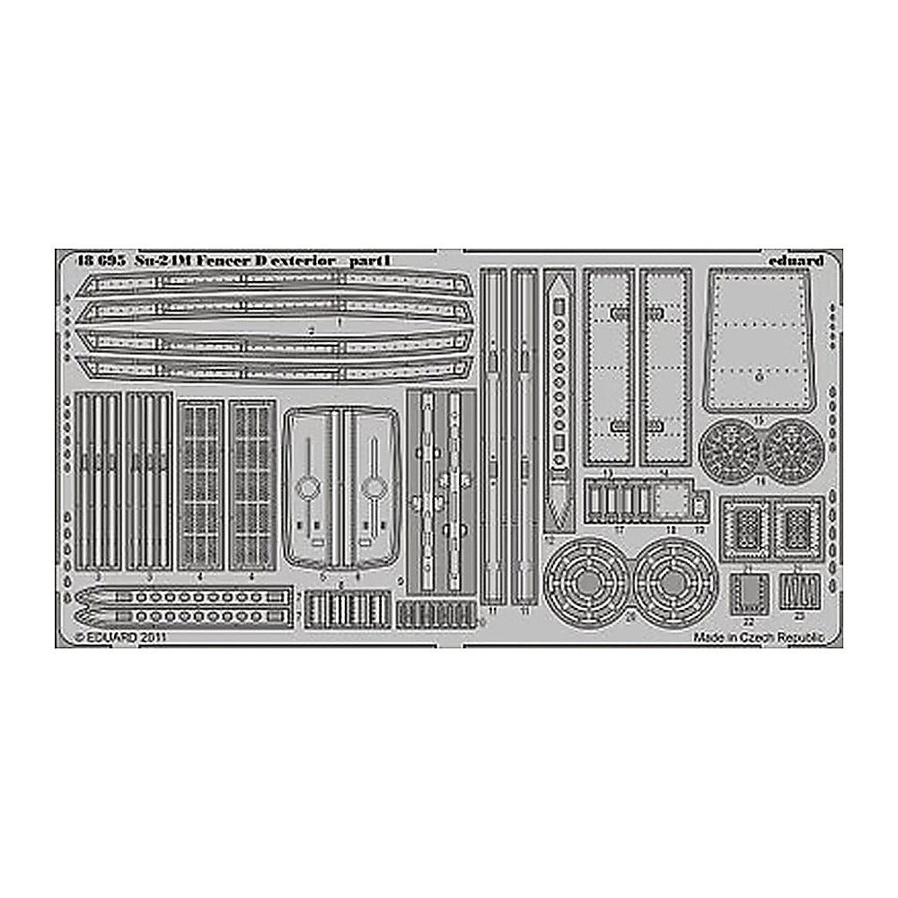 eduard 48695 1 48 fencer d exterior for trp