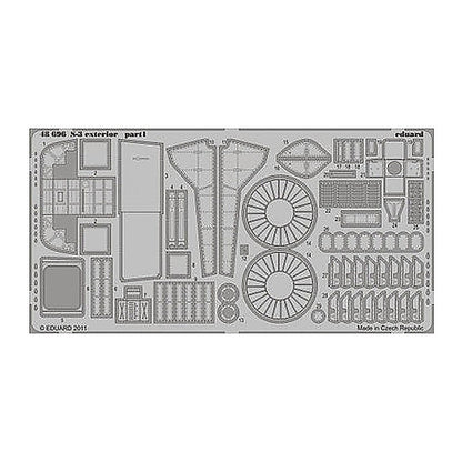 eduard 48696 1 48 exterior for itl photo etch detail set