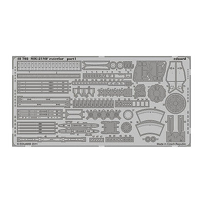 eduard 48702 1 48 exterior for edu photo etch detail set