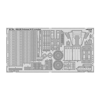 eduard 48787 1 48 mig 29 9 13 exteriorfor great wall hobby