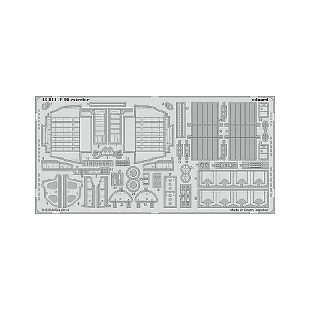 eduard 48811 1 48 exterior for hobby boss