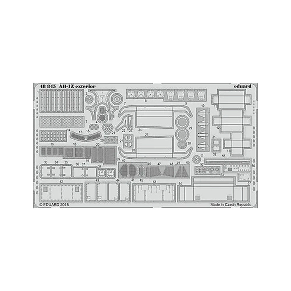 eduard 48845 1 48 exterior for kty photo etch detail set