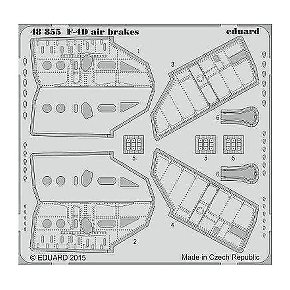 eduard 48855 1 48 f 4dairfixbrakes for academy