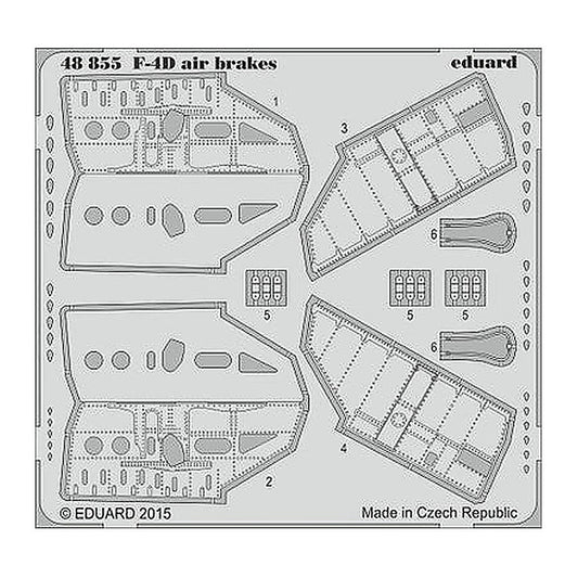 eduard 48855 1 48 f 4dairfixbrakes for academy