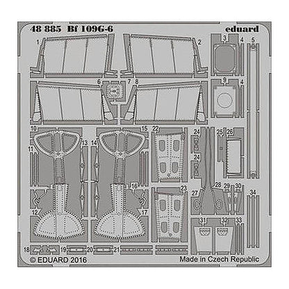 eduard 48885 1 48 for edu photo etch detail set
