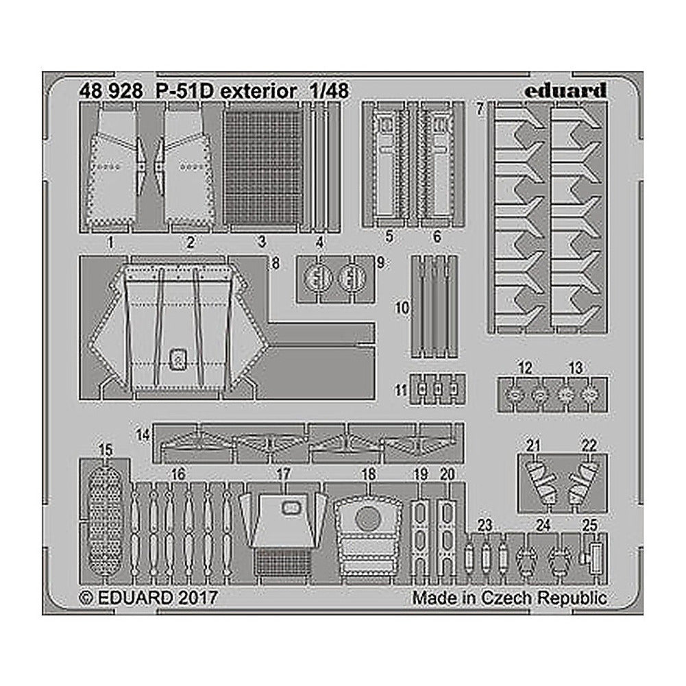 eduard 48928 1 48 p 51d exterior for meng