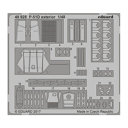 eduard 48928 1 48 p 51d exterior for meng