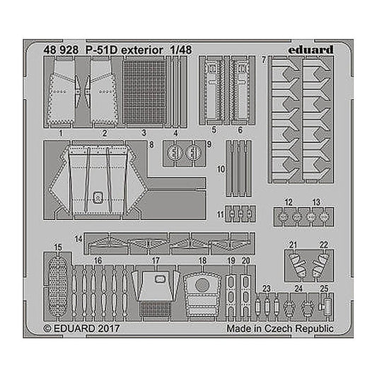 eduard 48928 1 48 p 51d exterior for meng