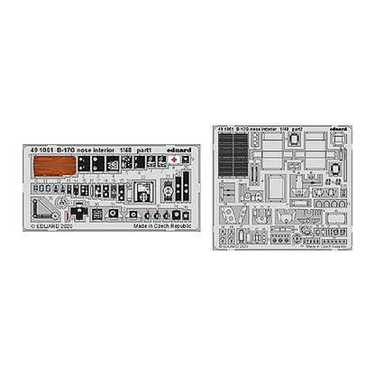 eduard 491061 1 48 b 17g nose interior for hkm pre painted