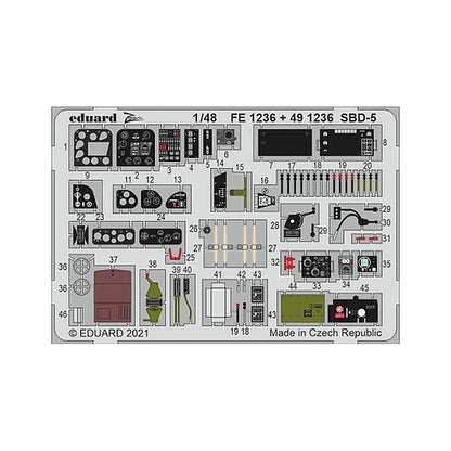 eduard 491236 1 48 for revell pre painted