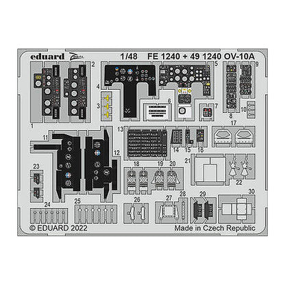 eduard 491240 1 48 ov 10a for icm pre painted