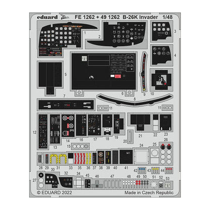 eduard 491262 1 48 invader for icm pre painted