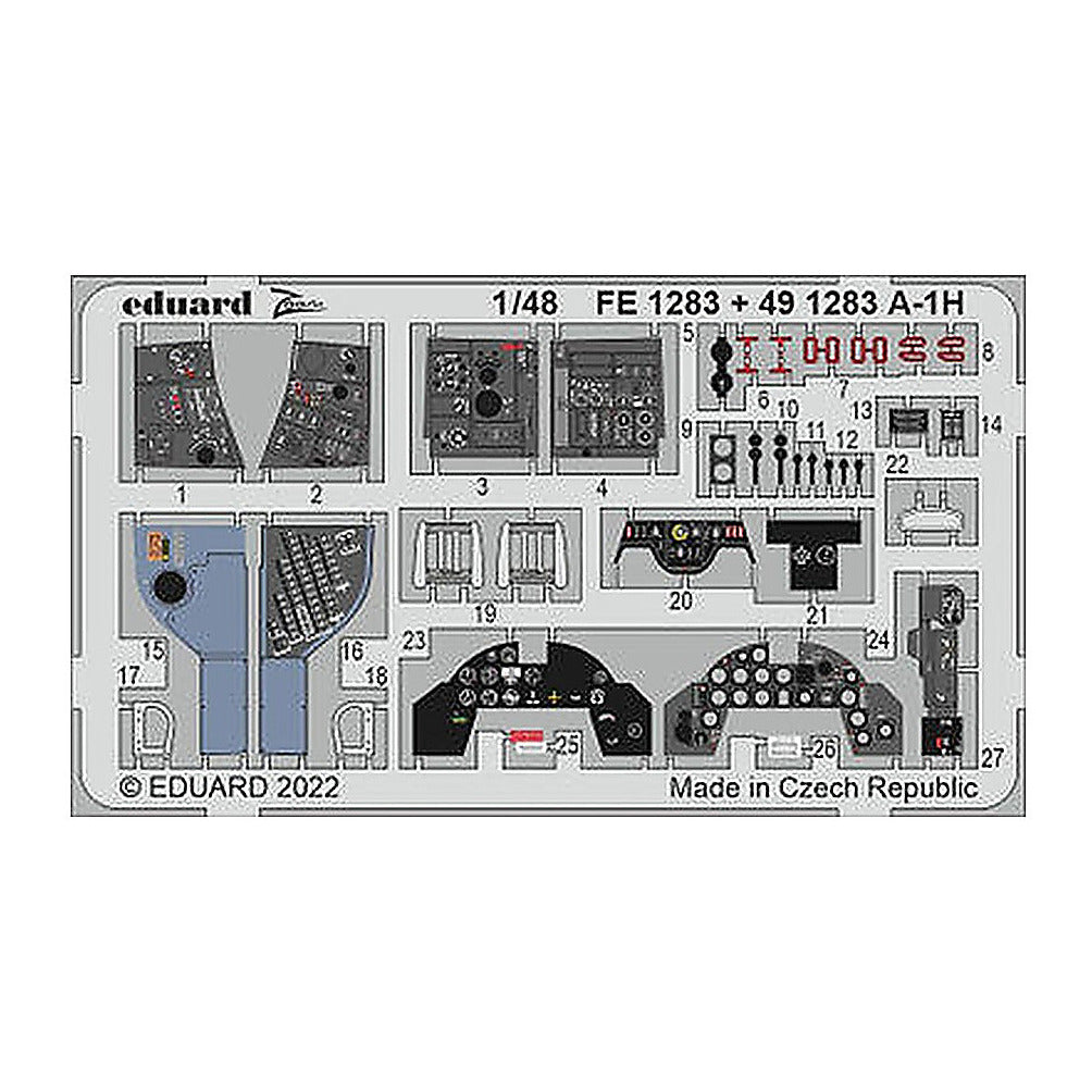eduard 491283 1 48 for tamiya pre painted