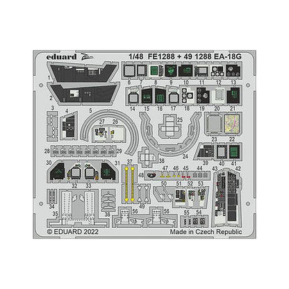 eduard 491288 1 48 ea 18g for meng photo etch detail set