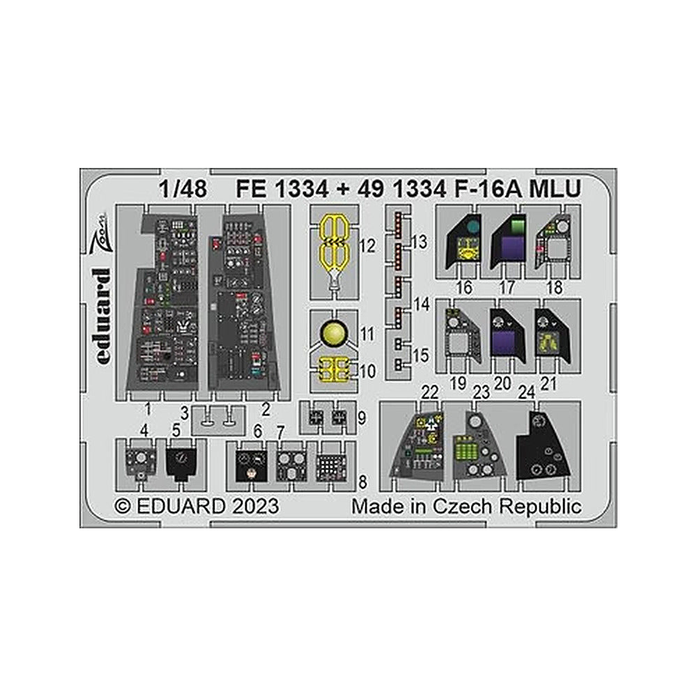 eduard 491334 1 48 f 16a mlu for kinetic