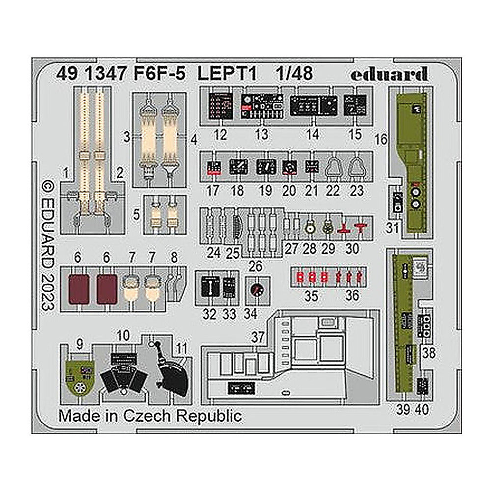 eduard 491347 1 48 for eduard photo etch detail set