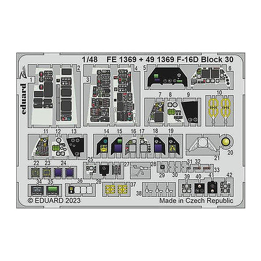 eduard 491369 1 48 f 16d block 30 for kinetic