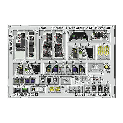 eduard 491369 1 48 f 16d block 30 for kinetic