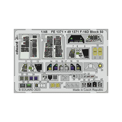 eduard 491371 1 48 f 16d block 50 for kinetic