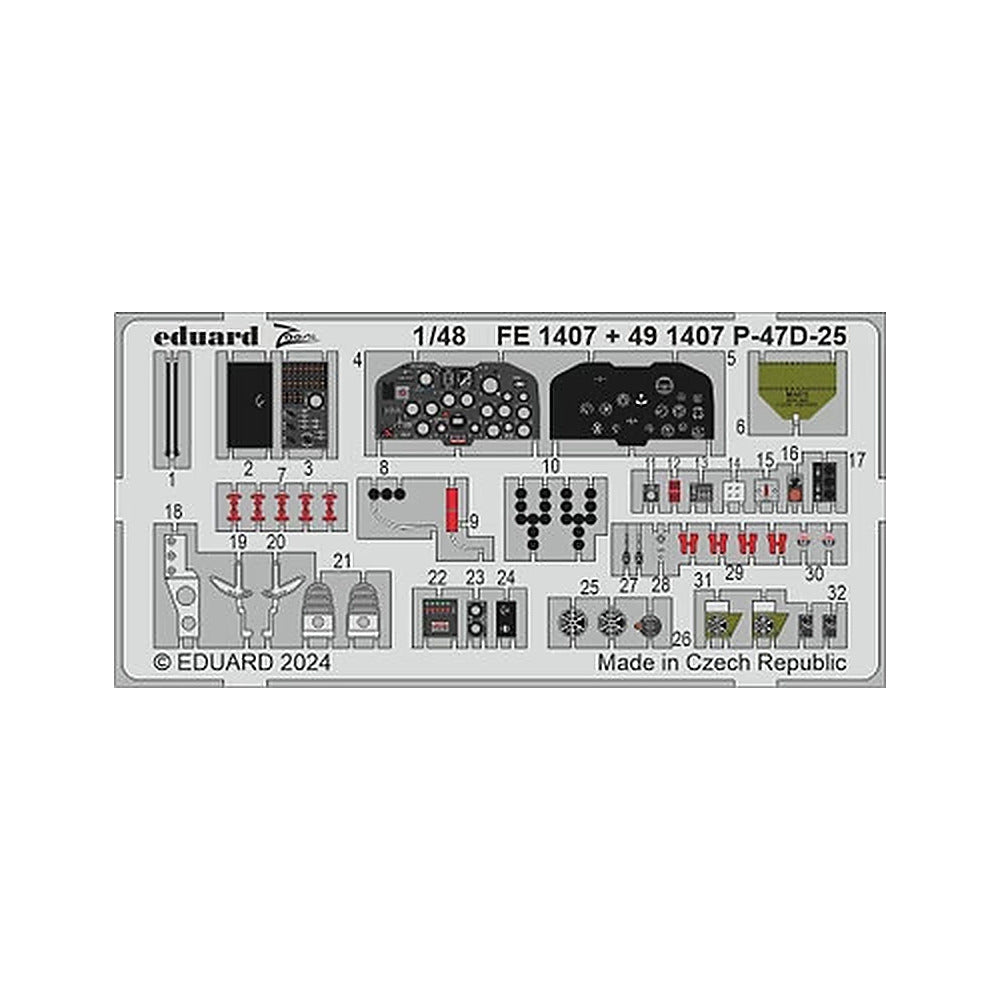 eduard 491407 1 48 p 47d 25 photo etched set