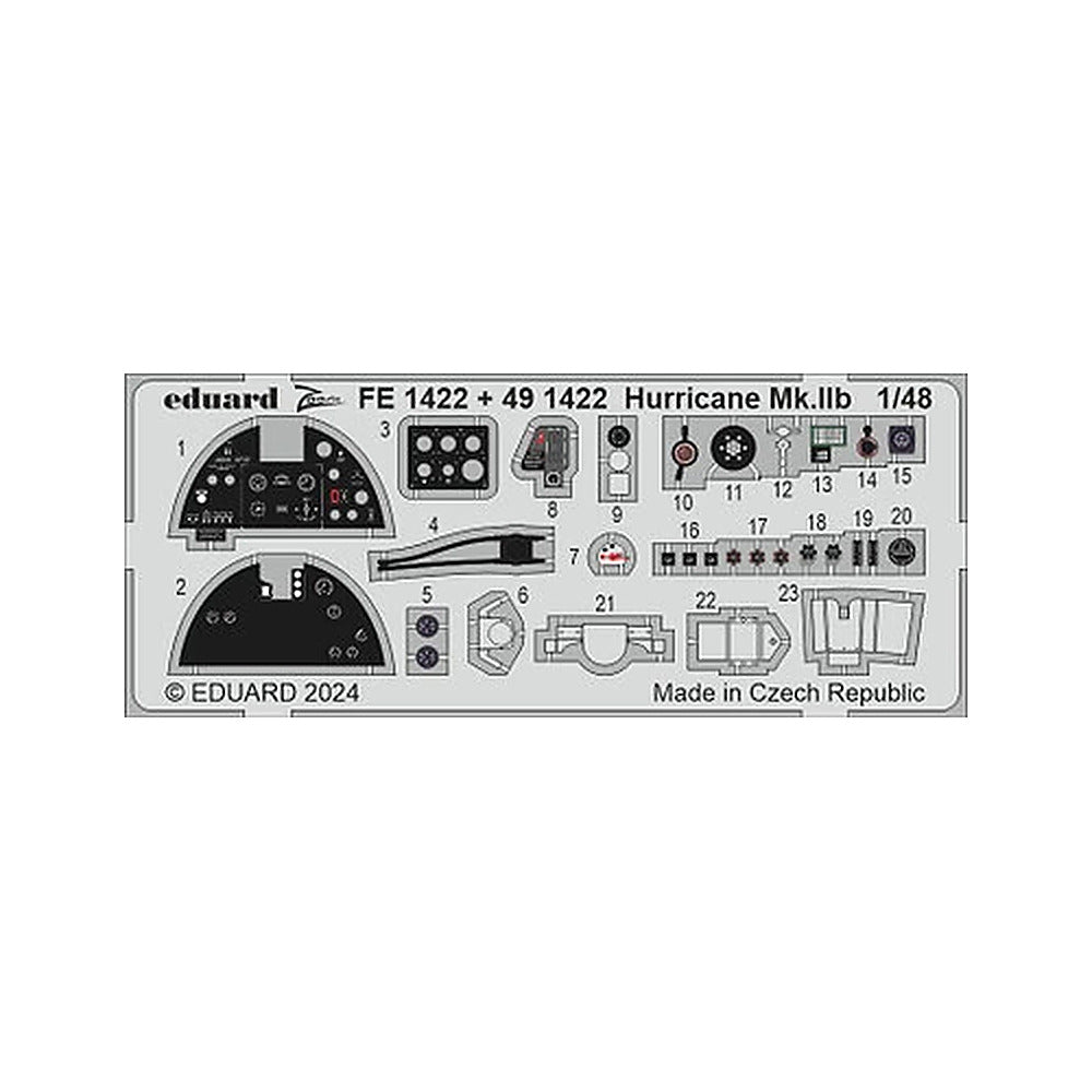 eduard 491422 1 48 hurricane mk iib for arma hobby