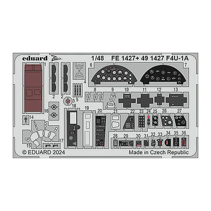 eduard 491427 1 48 for magic factory photo etch detail set