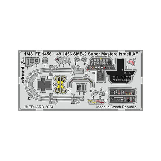 eduard 491456 1 32 smb 2 super mystere israeli af for special hobby