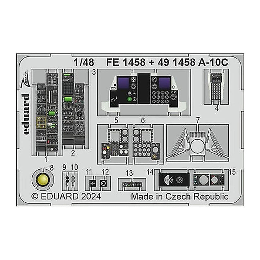 eduard 491458 1 48 a 10c photo etch for great wall hobby