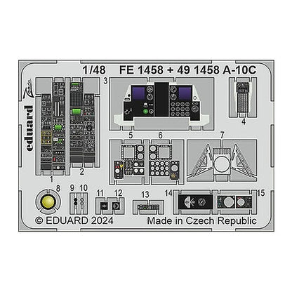 eduard 491458 1 48 a 10c photo etch for great wall hobby