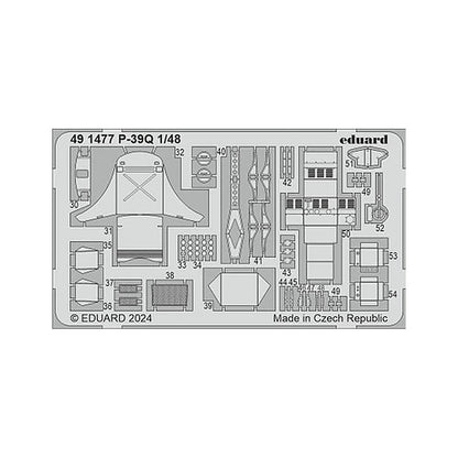 eduard 491477 1 48 p 39q photo etch set for arma hobby