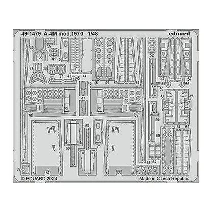 eduard 491479 1 48 a 4m mod 1970 photo etch set for magic factory