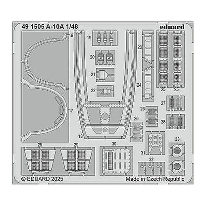 eduard 491505 1 48 a 10a photo etched set for great wall hobby kit