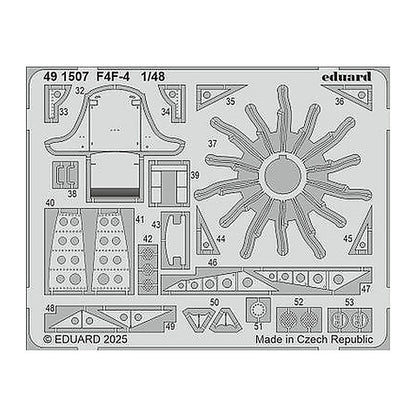 eduard 491507 1 48 photo etched set for academy kit