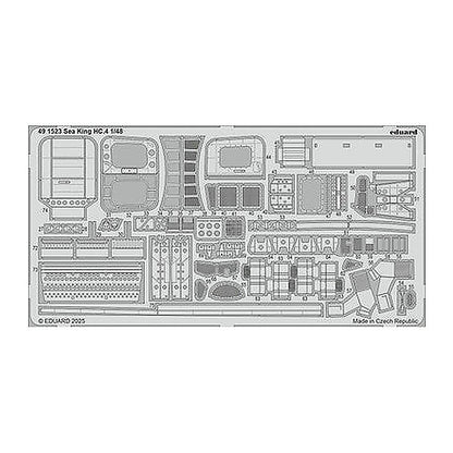 eduard 491523 1 48 sea king hc 4 photo etched set for airfix kit