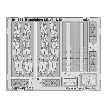 eduard 491561 1 48 beaufighter mk vi photo etched set for revell