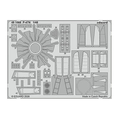 eduard 491568 1 48 p 47n photo etched set for miniart