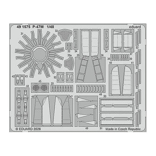 eduard 491575 1 48 photo etch p 47m for miniart